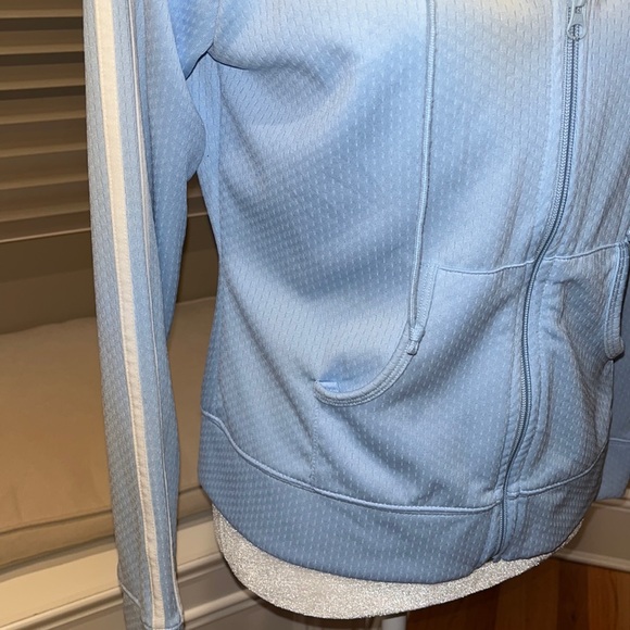 Pro spirit hooded zipper jacket Sz Small sporty athletic sweatshirt top - Picture 3 of 9